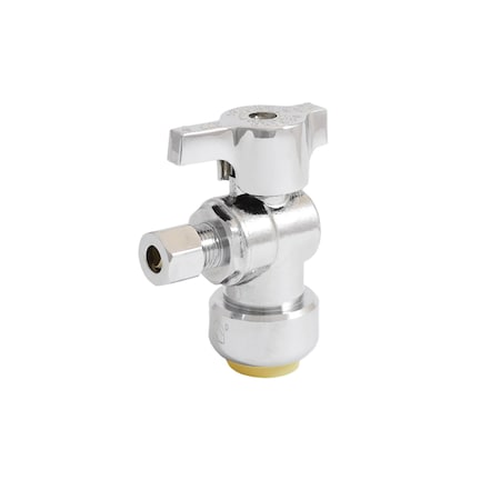 Legend Valve 1/2 PUSH x 1/4 OD T-595NL ANGL 114-944NL